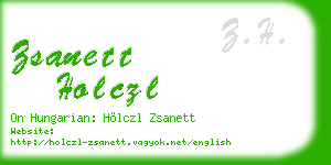 zsanett holczl business card